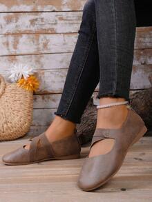 Women's New Fashion Soft Comfortable Versatile Slip-On Round Toe Flat Loafers