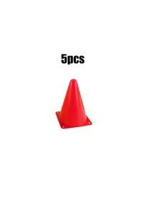 Plastic Training Traffic Cones, Sport Cones, Agility Field Marker Cones For Soccer Basketball Football Drills Training, Outdoor Activity Or Events,Plastic Agility Cones- Mini Traffic Safety Construction Cones For Party, Drills, Basketball, Soccer,Bright Neon Colored Orange, Cones Sports Equipment For Fitness Training, Traffic Safety Practice - Multicolor - View 15