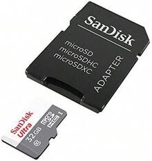 SanDisk Ultra MicroSD 32 GB MicroSDHC UHS-I Class 10 - White - View 3
