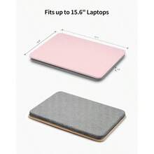 Portable Lap Laptop Desk With Pillow Cushion, Fits To 15.6 Inch Laptop, Lap Stand Bed Couch Carpet, Book TabletDrawing BoardComputer Laptop Stand - Pink - 粉色 - 查看 6