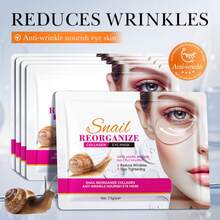 Snail Collagen Eye Mask, Fades Fine Lines, Dark Circles And Puffiness, Moisturizes And Nourishes Eye Care - Multicolor - View 2