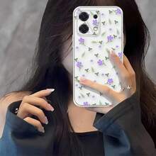 Transparent Phone Case Suitable For Xiaomi Redmi Note 14, Note 14 PRO, Note 14 PRO 5G, 10/10 2022/10 5G/10A/10C/12/12 5G/12C/13/13C/13C 5G/14C 4G, Redmi Note 10 4G/10 5G/10 Pro/10s/11/11S/11 Pro/12/12 Pro/12s/13/13 Pro 5G - Stylish, Cute, Minimalist Design With Animal And Floral Patterns, Perfect Birthday Or Holiday Gift - EH2649 - Màu hỗn hợp 1 - Xem 2