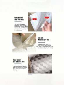 1 rolă de autocolante de bucătărie din aluminiu rezistente la temperaturi ridicate, durabile și ușor de curățat - excelente pentru panouri din spate, căptușeli de sertare - decor modern de bucătărie, organizare bucătărie, protecție plită, suprafețe metalice netede, material rezistent la căldură