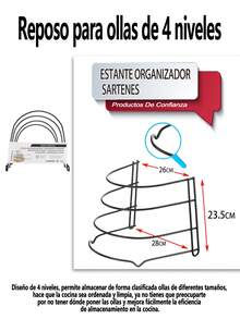 Pot Racks - Schwarz - Übersicht 4
