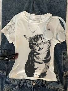 Women T-Shirts - White - View 2