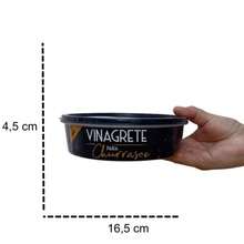 Gourmet Barbecue Kit 4 Food Organizer Jars - Barbecue Jars: Coarse Salt, Seasonings, Farofa And Vinaigrette (870 Ml) Kitchen Supplies - 黑色 - 查看 7