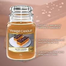 Vela Yankee Candle Original de Caramelo Salado en Tarro Grande - Velas - Ver 9
