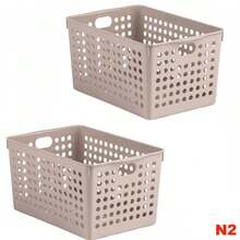 Storage Baskets - สีน้ำตาลพาสเทล - ดู 13