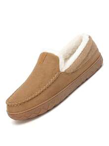 Pantofole da uomo in mocassino, loafer invernali, stivali da interno da uomo, scarpe da casa invernali calde, scarpe sportive slip-on confortevoli, taglie grandi fino alla 50
