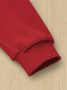 2025 Jesień/Zima nowa damska bluza z długim rękawem i grubym wykończeniem Podstawowa luźna wersja Styl casualowy Wygodna na co dzień Miękkie ciepło Wzór nadruku Okrągły dekolt Nadaje się na jesień i zimę Modny styl uliczny