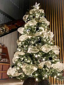 1 لفة شريط ساتان شمبانيا، شريط فراشة DIY إكليل، لوازم تغليف هدايا، قماش شيفون لخلفية ديكور حفلات الزفاف والأعياد، شريط لتزيين شجرة ، مناسب لديكور المنزل والاحتفالات الشتوية، حفلات المناسبات، حفلات ، ديكورات الأعياد، هدايا الحفلات، ديكورات حفلة الممتعة، عيد الميلاد المجيد، السنة الجديدة السعيدة، ديكورات ، هدية المثالية لأصدقاء ديكور الغرفة