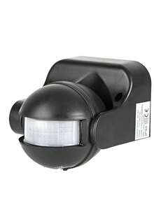 Luz infrarroja del sensor del cuerpo, interruptor automático de gran angular de movimiento PIR al aire libre - Tipo de Enchufe A USA (110-127V) - Ver 1