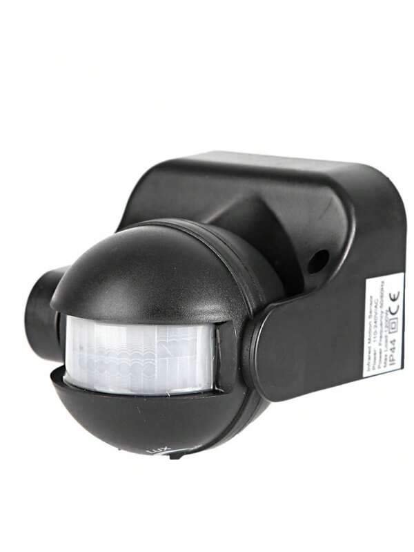 Luz infrarroja del sensor del cuerpo, interruptor automático de gran angular de movimiento PIR al aire libre