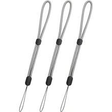 2 Pack Cordn para Celular, Correa para Celular Ajustable Nailon, Correa Mueca de Telfono, Llaves de Cmara, Unidades Flash, Llavero, Portafolios - Gris - Ver 8