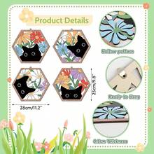 IARTTOP Black Cats Wood Sign Decor Funny Cats House Wooden Plaques Welcome Door Sign (10X11 Inch) Kitten Hanging Signs Cute Animal Welcome People Tolerated Themed Gifts Pet Shop Home Decor