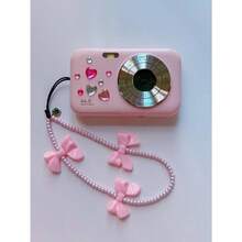 - Correa de pulsera con abalorio para telfono celular, correa universal para telfono celular, bonita correa de mueca, cadena de abalorio, accesorios hechos a mano para bolsas de cmara - Bow Beau - Ver 6