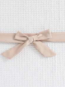 Children's Pleated Dress For Church Events, Ages 2 To 14 - Beige - View 4