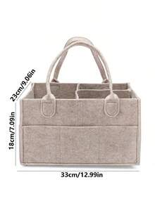 Small Thick Felt Diaper Bag, Handheld Mommy Bag, Handheld Baby Diaper Storage Bag