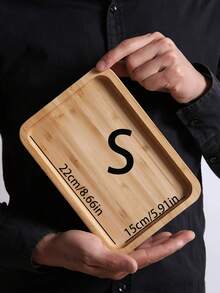 1 pieza Mesa plegable de bambú para picnic, bandeja portátil para desayuno/postre, adecuada para picnics, sofá, cama, exteriores, jardín, camping, versátil para comida/escritorio de ordenador, regalo para el Día del Padre y Día de la Madre (material natural con textura irregular, tapas de accesorios no fijos)