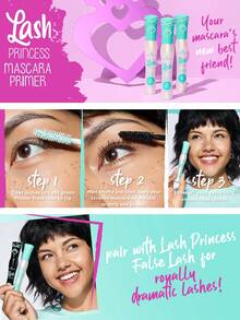 Essence 睫毛公主睫毛膏打底膏，纤长浓密，乳霜质地，纤维增强，轻盈配方，纤长效果，丰盈效果，持久卷翘，根根分明，9毫升/0.3液体盎司。