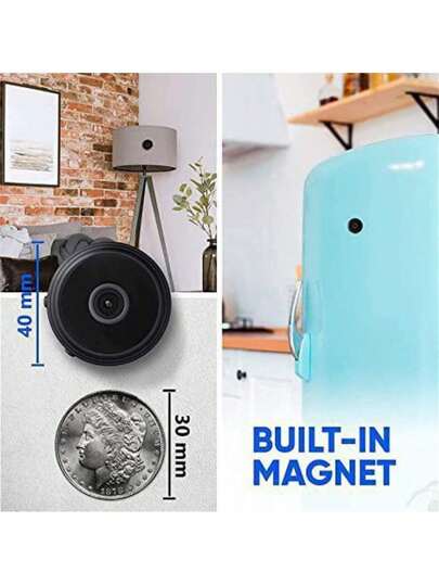 Slimme Mini WiFi Camera,Voice Video Recorder Wifi Cctv App Wireless Hidden Camera view 9