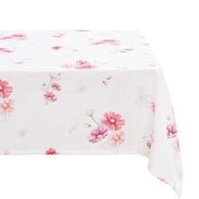 Spring Tablecloth Rectangle 52 X 70 Inch - Waterproof And Spillproof Washable Floral Oblong Spring Table Cloth Summer Tablecloth For Outdoor Picnic, Dining Room, Holiday Dinner{"Size_name":"70\"X52\"(Rectangular)","Color_name":"SpringGarden"} - Multicolor20 - View 1