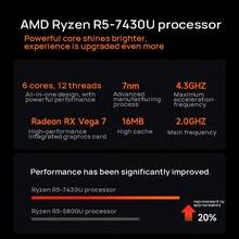 Lenovo A15H 笔记本电脑，品牌：Yineng 笔记本电脑，AMD Ryzen R5-7430U，15.6 英寸 FHD 护眼显示屏，大容量电池，16GB+512GB SSD，轻薄办公笔记本电脑，银灰色 - 銀灰色 - 查看 2