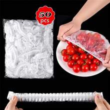 200pcs Reusable Stretch Silicone Lids, Food Wrap Covers, Fit Various Containers, Suitable For Leftovers, Grilling, Fruits & Vegetables - Multifunctional Sealing, Waterproof, Dustproof Stretch Film Covers For Kitchen, Refrigerator And Countertop Storage - Multicolor - View 14