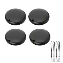 安卓迷你追踪器查找我的设备智能标签蓝牙搜索定位器追踪查找器儿童钥匙包钱包宠物 - 黑色 - 查看 16