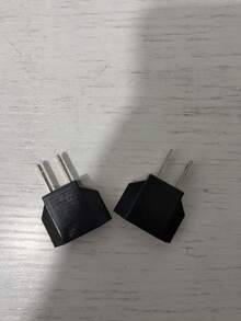 (1/2/3/10 Stück) EU zu US Reisestecker-Adapter, Netzsteckdosen-Konverter von Europa nach Amerika