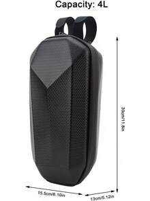 Pwshymi Bolsa para Manillar de Scooter, Mochila Delantera para Scooter Impermeable 4L para vehículos eléctricos - 1 - Ver 6