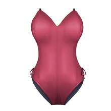 Womens Bunny Costume Girl Suit Senpai Cosplay Anime Role Costume One Piece Bodysuit Stockings Set{"Size_name":"5X-Large","Color_name":"Red-RemovablePadded"} - Có thể tháo rời màu đỏ - Xem 4