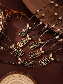 1 Dây chuyền bằng thép không gỉ hình hoa, mặt trời, mặt trăng, ngôi sao thời trang và tinh tế, mạ vàng 18k, không dễ bị oxy hóa, tôn lên sức sống và sự quyến rũ của phụ nữ. Phù hợp với trang phục dự tiệc, lễ hội âm nhạc, cũng như trang phục hàng ngày cho vợ, mẹ và bạn gái. Trang sức dành cho nữ. - Nhiều màu - Xem 3