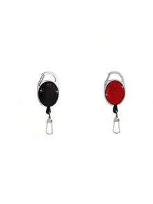 Diamond-Studded Retractable Key Chain Key Rings,Shiny Accessories, Easy Pull Buckle,With 360° Rotation, Belt/Carabiner Clip, Built-In Nylon Rope, Key Chain Ring, Snap Fastener, Tools Extractor Keeper, Creative Carabiner Key Ring, Anti-Drop And Anti-Theft Nylon Rope Lock, Outdoor Climbing Buckle Pendant,Can Be Hung On Keys, Business Cards, Mobile Phone Chains, Backpacks, Back To School Gifts, Birthday Souvenirs - Multicolor - View 17