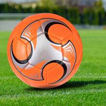1 szt. Piłka nożna, miękka, odporna na zużycie piłka nożna do treningów i zawodów sportowych w pomieszczeniach i na świeżym powietrzu