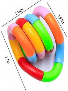 Fidget Toys Pack Fidget Twist Toys Kids Stocking Stuffers Gifts Kids Party Favors Autism Autistic Children Adults Stress Relief Sensory Toy ADHD Toys (6),Toys,Squeeze Toys,Stress Relief Toy - 6 - Xem 4