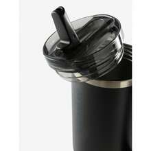 STANLEY - The  ProTour Flip Straw Tumbler Premium Stainless Steel Bottle Insulated Mug Cup Portable Water Bottle Large-Capacity Coffee Cup Water Cup With Handle And Straw, For Travel, Home, Office, Gift, Ice Drinks And Hot Drinks Christmas Gift New Year Gift - 1214 ĐEN 2.0 - Xem 3