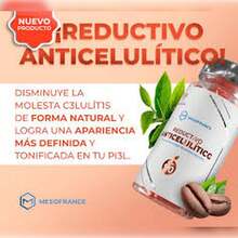 REDUCTIVO ANTICELULITICO MESOFRANCE 90 CAPSULAS-Mejora la apariencia de la piel con celulitis, Reduce la grasa localizada en abdomen, caderas Y muslos - Rojo - Ver 3