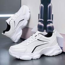 أحذية رياضية كاجوال للرجال المقاس 48 بتصميم كلاسيكي، خفيفة الوزن وشبكية تسمح بالتهوية، ماصة للصدمات، مناسبة للخريف والشتاء