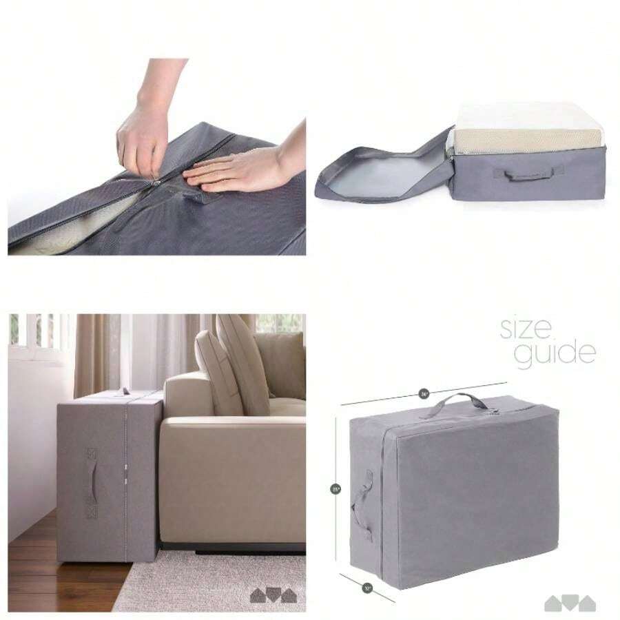 Quilt Dust Covers - Carry Case Grey - View 1