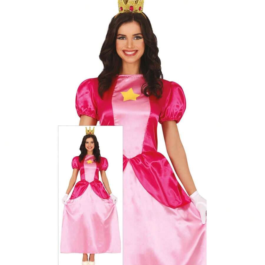 Fiestas Guirca Trang phục công chúa Aurora dành cho người lớn, trang phục nữ hoàng cổ tích bằng vải satin nhung với thiết kế thanh lịch và chi tiết sáng bóng, có nhiều kích cỡ, lý tưởng cho các bữa tiệc theo chủ đề, cosplay và lễ kỷ niệm của trẻ em và thanh thiếu niên - MIỄN PHÍ vận chuyển ✅ Giao hàng trong vòng 24/48 giờ đến Tây Ban Nha (bán đảo) - Nhiều màu - Xem 1