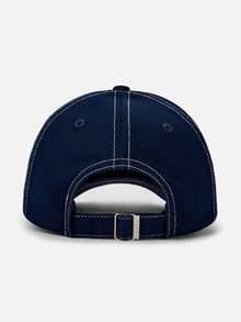 Balabala Unisex Baseball Cap, Harry Potter Hedwig Print – Cotton Blend, Adjustable Strap – Stylish For Daily Wear - Dark Blue - View 2