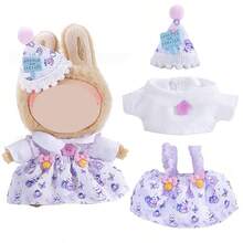 [Clothes Only] For LABUBU Sitting Party Doll Clothes 1st-5th Generation For LABUBU Outfit Set Clothing Accessories Plush Doll Clothes Autumn/Winter Series Birthday/Easter/Christmas Gift Holiday Gift [Clothes Only] - Multicolor 2 - View 19
