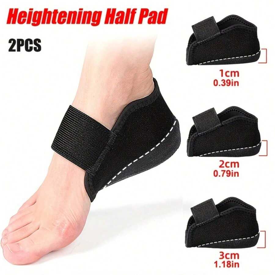 New Types Of Heel Protection Cases, Height-Increasing Pads, Heel Covers, And Silicone Half Pads - L (Increase 3cm/1.18in) - View 1