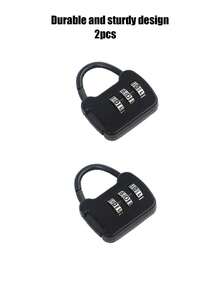 迷你彩色行李锁，带钥匙，3位密码防盗锁，便携式旅行行李锁，适用于行李箱、背包、健身包和储物柜，坚固的金属结构，是旅行者、通勤者和户外爱好者的理想之选，时尚的行李保护，也适用于学校体育馆储物柜、运动储物柜、围栏、工具箱、门、箱子和橱柜。 - 彩色 - 查看 16