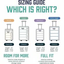 Suitcase Organizer Pack More In Your Large Or Carry On Luggage Unpack Instantly With These Compression Packing Cubes For Suitcases Hanging Shelf Organizer For Closet Black