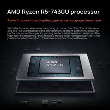 Lenovo 14.1" Laptop, Powerful Notebook A14H, Large Battery Capacity & Long Lasting, New Model, 14.1" HD Large Screen, Lightweight Body, Portable For Office, Thin Laptop, Business, Silver - Silver - View 3