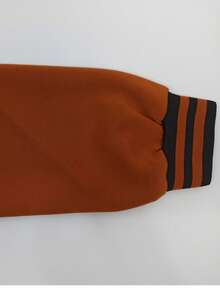 Two Pieces Women's Casual Color Blocked Single Breasted Long Sleeved Jacket Top And Drawstring Pocket Sports Pants Set For Spring And Autumn Winter Wear