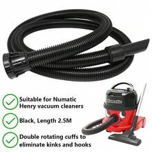 Flexible Cleaner Pipe Replacement Hose Plastic Texture Perfect For NRV200-22 - Black - View 6