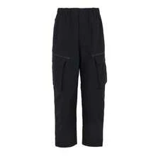 Under Armour 男士翻盖口袋工装裤，休闲户外旅行裤，舒适休闲裤 - 黑色 - 查看 1